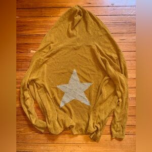 Vintage French Cardigan W/ Hood